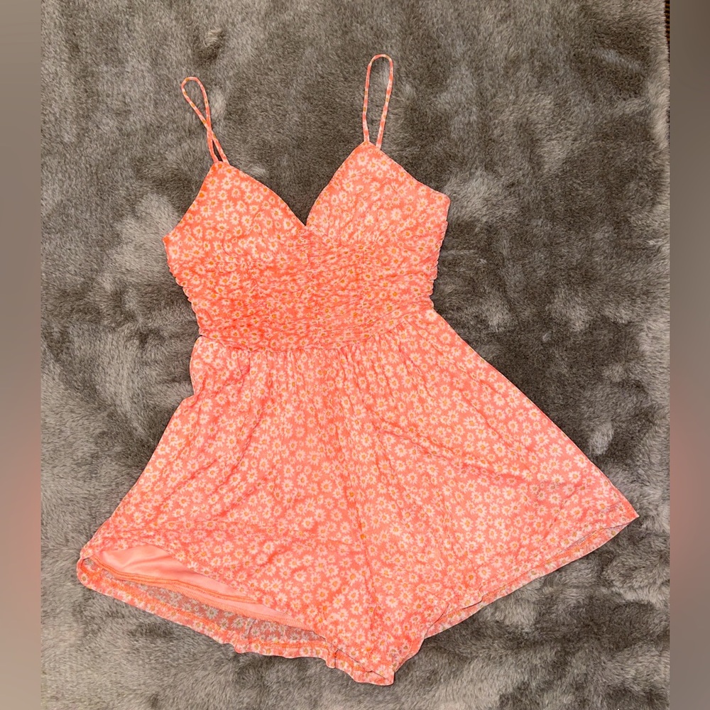 Urban outfitters spaghetti strap shorts romper